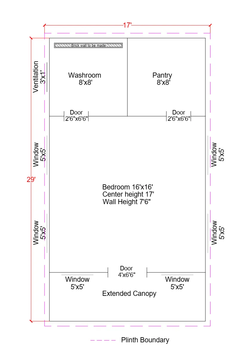 12x24 Tent Electrical Layout